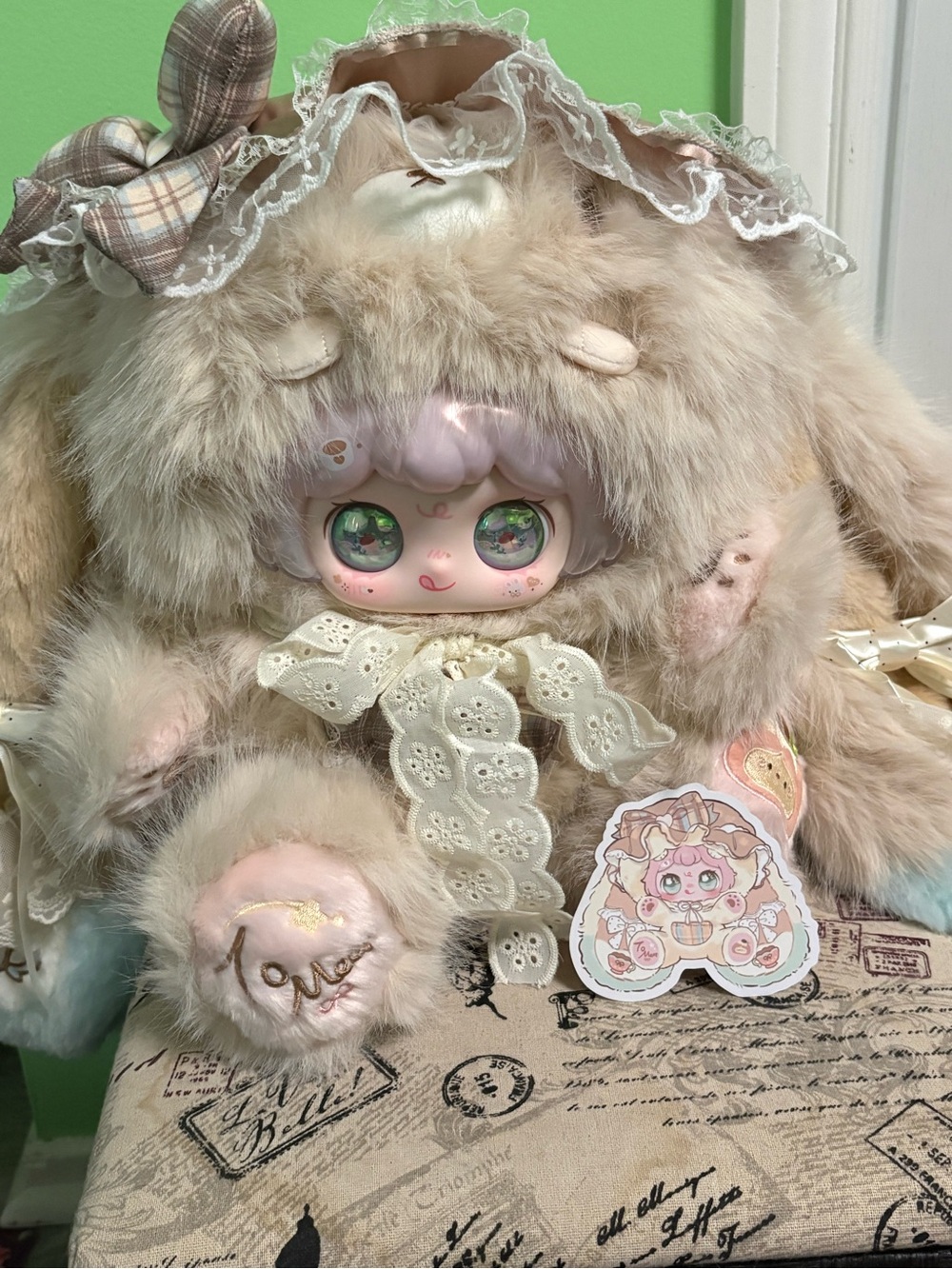 To Meet 800% Cuddle My Buddy Series Plush chestnut moment laser eyes